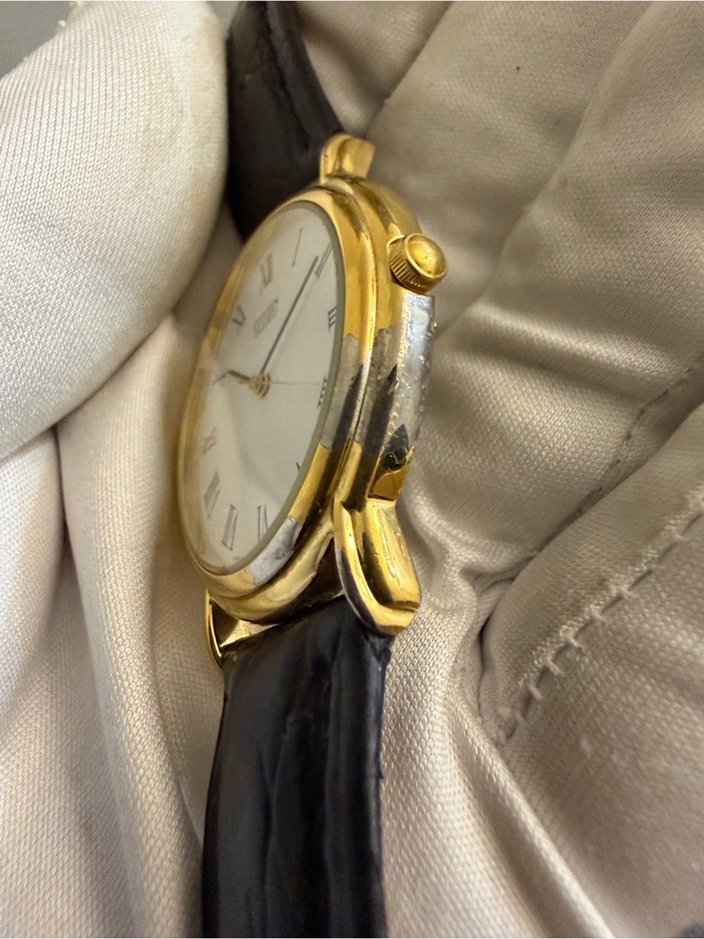Vintage Citizen Quartz Watch 6031-S52489 May 1990 Roman Dial Working Dress -Read - Picture 11 of 12